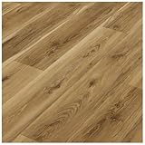 HORI Klick Hartvinylboden aus hochwertigem SPC ohne PVC, Katoomba, rustikale Landhausdiele, 1,768 m², Trittschalldämmung, wasserfest, für Fußbodenheizung und Feuchträume geeignet,