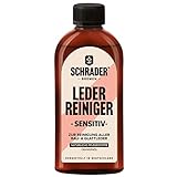 Schrader Leder Reiniger sensitiv - Reinigungsmittel für raues & glattes Leder - 250ml - Made in Germany