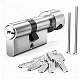 MANICAF Knaufzylinder 30/30, Euro-Zylinder-Schloss,...