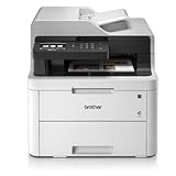 Brother MFC-L3710CDW Multifunktionsdrucker 4 in 1 Laser – Farbe – leise 45 dB – Speicher 512 MB – Airprint – WLAN