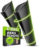 2 Stk. Ebike Akku Schutzhülle 30 - 41 cm I Kälteschutz I E-Bike Akkuschutz Tasche I Fahrrad Schutz Abdeckung zB. für Bosch Powertube E bike Batterie I ARION
