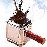 Thors Hammer Tasse, Lustige Geformte Kaffeetasse, Marvel übergroße Mug, 3D Tasse mit Thor Thema, Trinkbecher aus Keramik für Kaffee und Buero Geschenke, 600ml/20oz (Stil B)