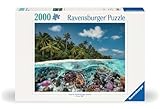 Ravensburger Puzzle 17441 Ein Tauchgang auf den Malediven - 2000 Teile Puzzle für Erwachsene und Kinder ab 14 Jahren