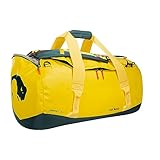 Tatonka Barrel XL Reisetasche - 110 Liter - wasserfeste Tasche aus LKW-Plane mit Rucksackfunktion und großer Reißverschluss-Öffnung - große Rucksacktasche - robust und pflegeleicht, Gelb