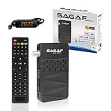 LEYF & Sagaf SUD-0507 Mini Sat Receiver DVB-S2 Full HD 1080p Digital Receiver (HDTV, Scart, USB)