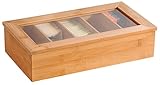Kesper | Teebox, Material: Bambus, Maße: 36 x 20 x 9 cm,...