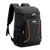 Estarer Kühlrucksack 32L Kühltasche Picknickrucksack Wasserdichter Rucksack zum Kühl mit Flaschenöffner beim Camping, Wandern und Strand