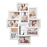 SONGMICS, Fotorahmen mit 10 Steckplätzen, 10 x 15 cm für...