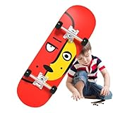 TQEBWUS Finger-Skateboard-Spielzeug,Finger-Skateboard-Spielzeug für Kinder | Lustiges Fingerbrett - Kleine Finger-Skateboards für Kinder, pädagogisches Fingerspielzeug, Fingerboard-Hand-Skateboard