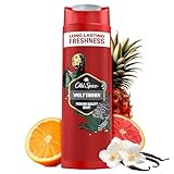 Old Spice Wolfthorn 3-in-1 Mehrzweck-Shampoo für Haar, Gesicht und Körper 250 ml, langanhaltende Frische, Duft von Parfümqualität, Tiefenreinigung