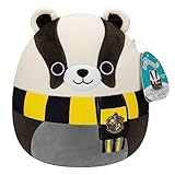 Squishmallows SQWB00066 - Harry Potter Hufflepuff 25 cm, offizielles Kelly Toys Plüsch, superweiches Kuscheltier