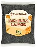 Malinowe BLAUMOHN 1kg Blauer Mohn Exzellente Qualität