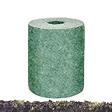 Blumenerde Grass Seed Mat, Grassamenmatte, Rasenrolle, Rasenvlies, 300 X 20cm, Biologisch Abbaubar, 3 Schritte, Ausrollen, Rasen Saatgut, Dünger, Rollrasen