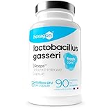 Lactobacillus Gasseri 10 Milliarden KBE/Kapsel - Vollständige 3+ Monate Kur - Probiotika - L-Gasseri Probiotikum - Freshcare™ - 90 DRcaps™ Magensäureresistente Kapseln - Vegan - Hexagon