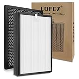 Lofez Ersatzfilter für Philips Luftreiniger AC2882, AC2887, AC2889 & AC3829 – 1 HEPA-Filter & 1 Aktivkohlefilter, Ersetzt FY2422 & FY2420, Entfernt Feinstaub & Gerüche, Alle 6 Monate Wechseln（2 Stück）