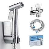 Handbrause Bidet Sprayer für Toilette Feminine Wäsche Toilettenreinigung Edelstahl Einstellbarer Wasserdruck Einfache Installation