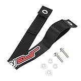 Motorrad-Rettungsgurt für hinten, verstellbar, mit Feder, für XCFW EXCF SXF XCF XCW SMR EXC 250 350 400 450 500 505 530, Schwarz