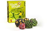 Zoch 601131600 - Crossboule c³ Set Jungle - der ultimative Boule Spaß mit flexiblen Bällen für drinnen und draußen, ab 6 Jahren