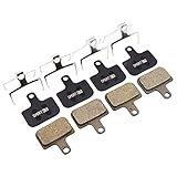 Josenidny 4 Paar Sport Scheibenbremsbeläge passend für AVID DB, SRAM Level TL & T, Red Force ETap AXS