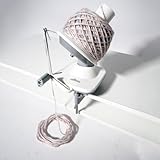 Phönix Wollwickler mit Fadenführung – Garnwickler für Tische bis 4,5 cm – Geräuscharm, Platzsparend & Einfach zu Bedienen – Dieser Wollknäuel-Wickler für alle Garntypen ist das perfekte Strickzubehör