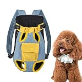 Katzentragerrucksack – verstellbare Reisetasche, tragbares Haustierbedarf, belüftetes Stützdesign, kleine mittelgroße Hunde, Welpen, Wandern, Reiten, sichere bequeme Passform