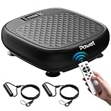 ChaCool Vibrationsplatte, Rüttelplatte Sport für zuhause - 99 Intensity Levels - 5 Training Programmes Load Capacity 150 kg , vibro Shaper für Weight Loss , Toning