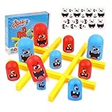 Anyingkai Tic Tac Toe,Tik Tak Toe,Tic Tac Toe Spiel,2 Spieler Brettspiele, Big Eat Small Game Eltern Kind Interaktion Kinder Spiele, Klassisches Familien Brettspiel