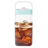 Getränkespender für Kühlschrank | Wasserkaraffe und Limonade 3,5 Liter, wasserdichter Teekrug mit Wasserhahn und Griff für Kühlschrank, Camping und Partys