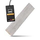 KGM Sockelleiste Mega – foliert Eiche MDF Fußbodenleiste – Maße: 2400 x 16 x 58 mm – 1 Stück