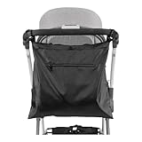 babycab Einkaufstasche für Kinderwagen - mit Tragegriff und kleinem Fach - Klick-Verschlüsse zur Befestigung - belastbar bis 5 kg - ca. 41,5(L) x 38(B) cm