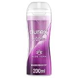 Durex 2 in 1 Massage- und Gleitgel Aloe Vera – Mit...