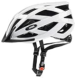 uvex i-vo - leichter Allround-Helm für Damen und Herren - individuelle Größenanpassung - erweiterbar mit LED-Licht - white - 52-57 cm