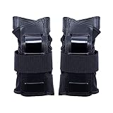 K2 Skates Unisex Inline Skates K2 Prime Wrist Guard, Black - red, 30E1413.1.1.XL