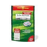 WOLF-Garten Turbo-Nachsaat „SCHATTEN“ zur Rasensanierung LR-S 10 (für 10 m², hohe Dichte mit ca. 100.000 Trieben/m², speziell auf schattige Lagen, mit WOLF-Garten Keimgarantie, 200g) 3826610