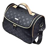 Große Damen Kosmetiktasche, XXL-Reisekoffer, Handtasche, Reisekoffer, geräumige, Elegante Blossom Kollektion
