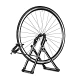 Zentrierständer Felge, Fahrrad Reparaturständer Faltkarten, Zentrierständer Fahrrad, Fahrrad Zentrierständer, Einfacher Und Platzsparender Fahrradständer, für Fahrräder Unter 66 cm (26 Zoll)