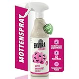 Envira Mottenspray 500 ml - Hochwirksame Abwehr gegen Lebensmittelmotten & Kleidermotten - Mottenschutz - Anti Motten Spray für Kleiderschrank, Küche & Wohnung - Dezenter Zitrusduft, geruchsarm
