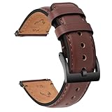 Fullmosa Leder Uhrenarmband Vintage-Ersatzarmband, Uhrenarmband 22mm 20mm 24mm 19mm 18mm Armband Uhr Zubehör für Herren Damen, Uhrband für Smartwatch und Universal-Uhren