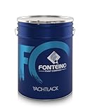 Yachtlack Yachfarbe Schiffslackierung Bootslack Holzlack Lack für Holz Schiff Boot Glänzend Kieselgrau 750ml