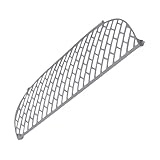 Lerpwige Ersatz-Filterschale für automatische Reinigung, effizientes Partikelsieb, Geruchsabsorption, Schmutzfilter