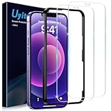 Uyiton für iPhone 12/12 Pro für Panzerglas - 2 Stück 9H Härte Panzer Schutz Glas Schutzfolie,Vollständige Abdeckung Folie Displayschutz Anti-Kratz Schutzglas für iPhone 12/12 Pro