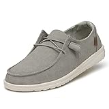 Hey Dude Damen Wendy Chambray Moccasin, Hellgrau, 39 EU