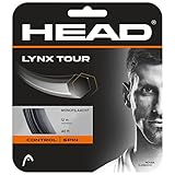 HEAD Unisex-Adult Lynx Tour Tennis-Saite, Schwarz, 1.25 mm /...