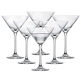 SCHOTT ZWIESEL Martiniglas Classico (6er-Set), klassische Martini Gläser, spülmaschinenfeste Tritan-Kristallgläser, Made in Germany (Art.-Nr. 109398)