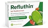 Refluthin bei Sodbrennen | 48 Kautabletten mit Minzgeschmack| Medizinprodukt | Reflux - Beschwerden & Sodbrennen | neutralisiert überschüssige Magensäure | vegan & glutenfrei | Sodbrennen Tabletten