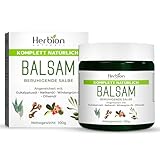 Herbion Naturals Balsam, 100 g - Natürliche Beruhigungssalbe mit beruhigenden Dämpfen für Erwachsene & Kinder ab 2 Jahren - Lindert Husten, Erkältung, Nasen- & Brustverstopfung