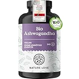 NATURE LOVE® Bio Ashwagandha - 240 Kapseln - Hochdosiert...