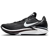 Nike Unisex Air Zoom G.T. Cut 2 Basketballschuh, Schwarz/Anthrazit/Fußballgrau/Weiß, 37.5 EU