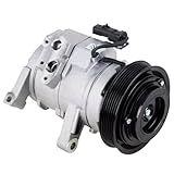 OLCYBDFC AC-Kompressor for Auto, kompatibel mit Dodge Ram 1500 3,7 l 4,7 l 2004 2005 2006 2007 447220-4911 R5116834AD RL056444AC RL116834AD P55116834AC Kfz-Ersatz-Klimakompressoren