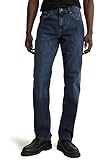 C&A Herren 5-Pocket Jeans Casual Straight Denim|Lycra®|Stretch|Polyester|Baumwolle Jeans-dunkelblau W36 L32